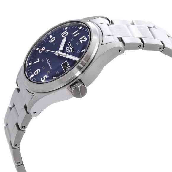 NWT Authentic Seiko 5 Sports Automatic Blue Dial Men's Watch - Picture 2 of 4